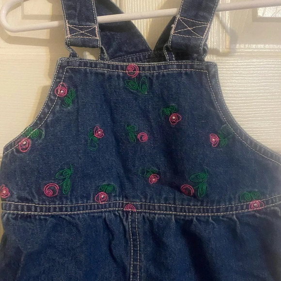 Girls Denim Overalls - Picture 5 of 9
